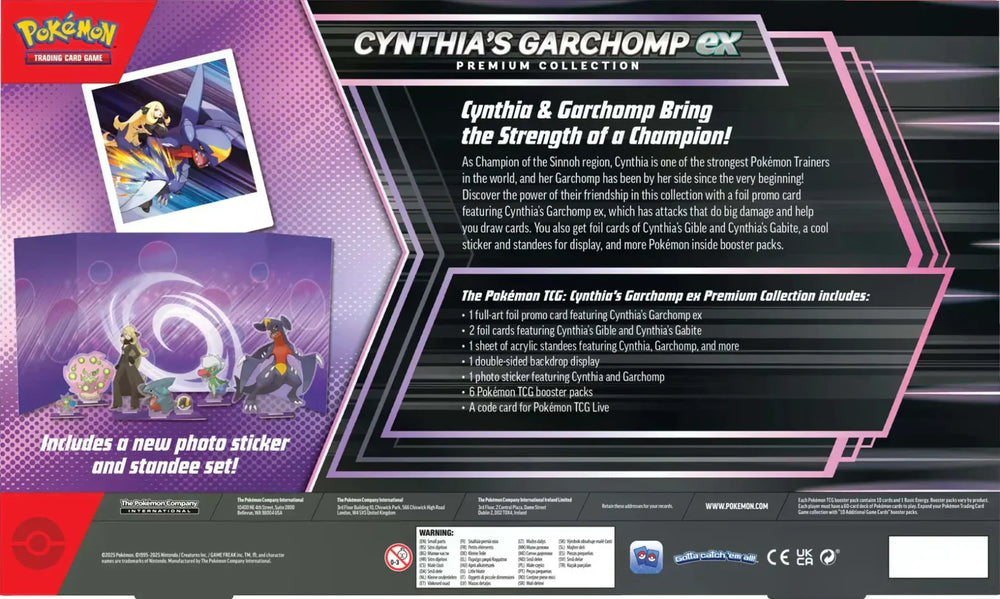 Cynthia's Garchomp ex Premium Collection